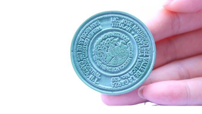 Laser Engraved Rubber Stamp