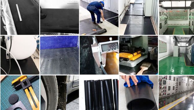 Rubber Pads Applications